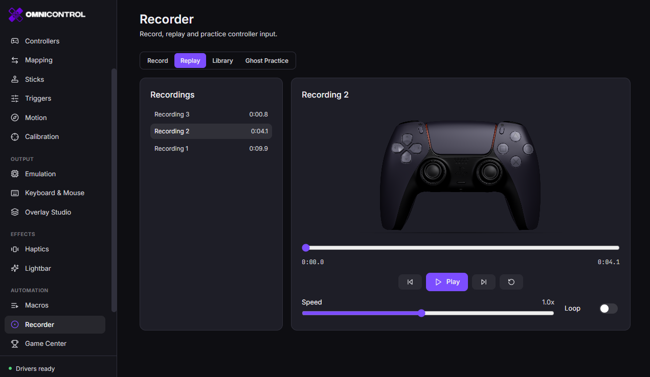 OmniControl Recorder